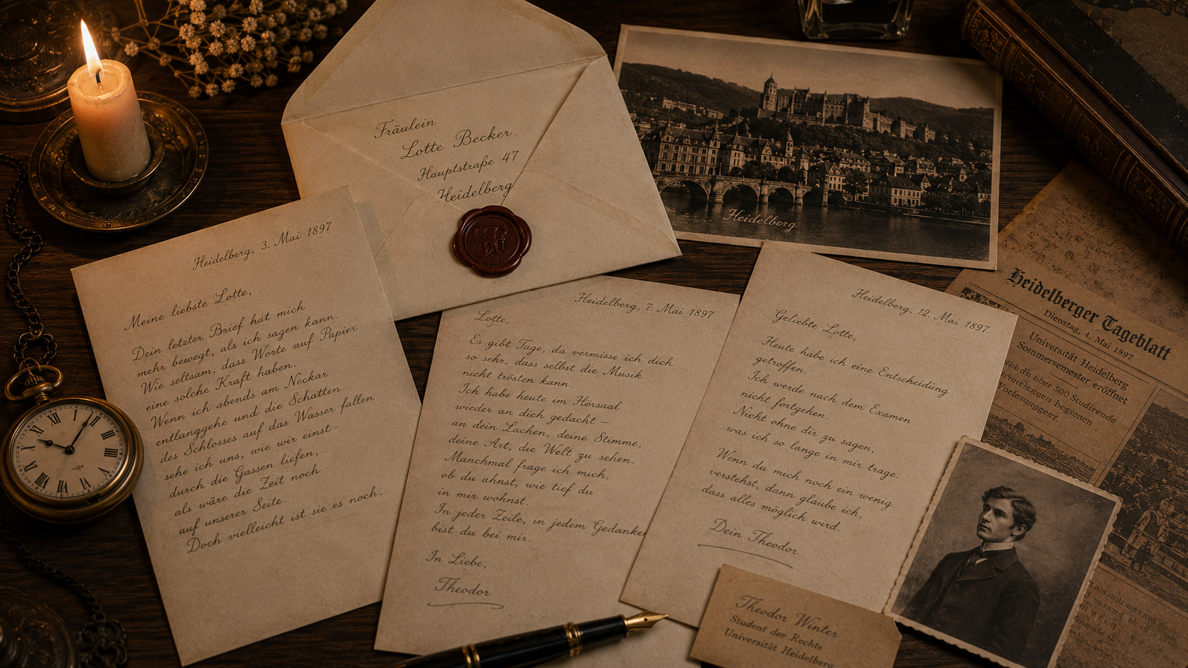 Letters and artifacts